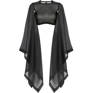 Rick Owens, Dames, Blouses & Shirts, Zwart, Maat: XS Katoen,