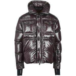 Moncler - Tecka Piumino - Winterjack - Bruin - Heren - 100% Polyamide
