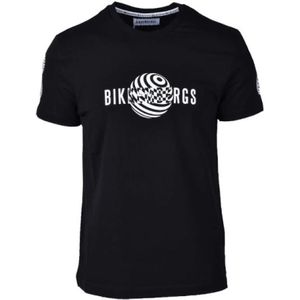 Bikkembergs, Heren, Tops, Zwart, Maat: L