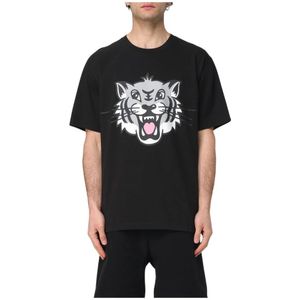 Kenzo, Heren, Tops, Zwart, Maat: S