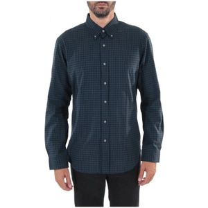 Ralph Lauren, Heren, Overhemden, Groen, Maat: S Leer,