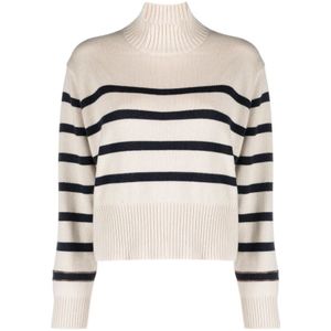 Brunello Cucinelli, Dames, Truien, Beige, Maat: L Kasjmier,