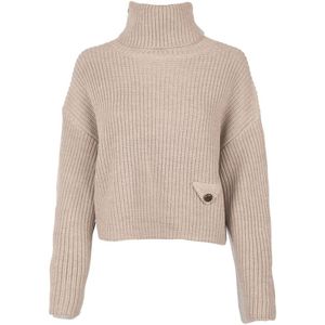 March23, Dames, Truien, Beige, Maat: L