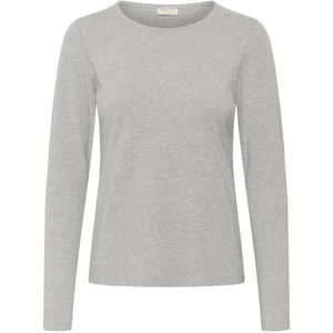 Part Two, Dames, Tops, Grijs, Maat: 3XL