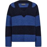 MOS MOSH - Taci - Gebreide Pullover - Wolmix - Streepmotief
