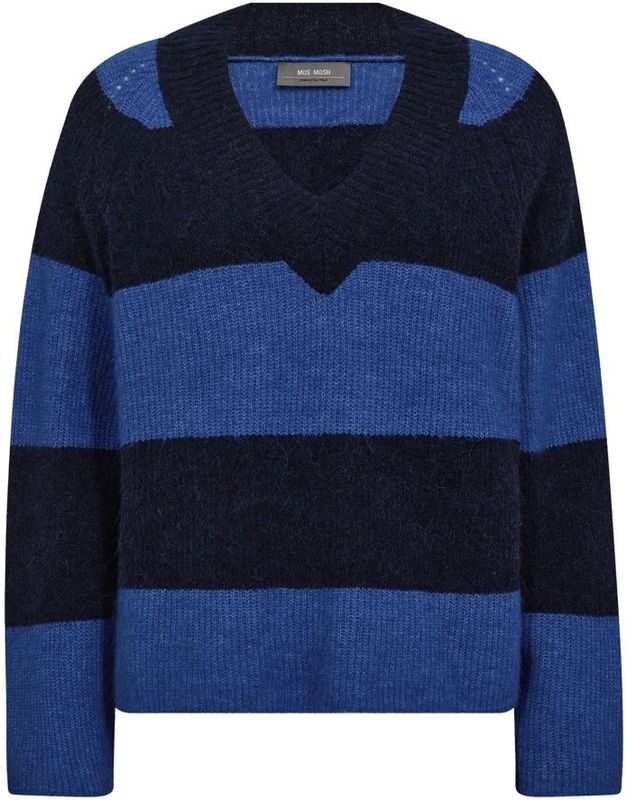 MOS MOSH - Taci - Gebreide Pullover - Wolmix - Streepmotief