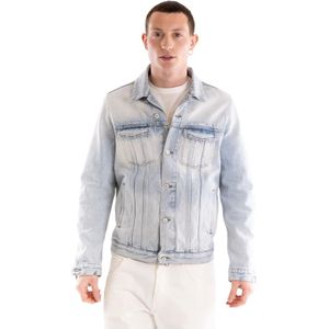 Don The Fuller, Heren, Jassen, Blauw, Maat: L Denim,
