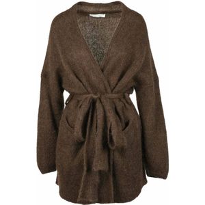 Alessia Zamattio, Dames, Truien, Bruin, Maat: S Mohair,