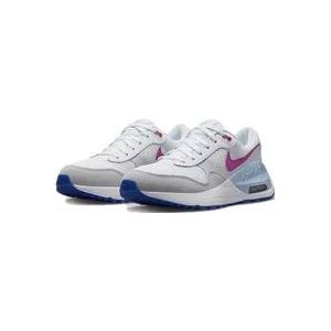 Nike Witte Fuchsia Air Max Systm Sneakers , White , Dames , Maat: 37 1/2 EU