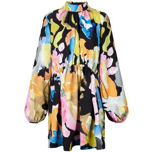 Stine Goya, Dames, Jurken, Veelkleurig, Maat: 2XS Poliester,