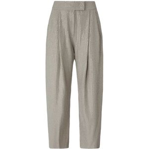 Pinko, Dames, Broeken, Grijs, Maat: S