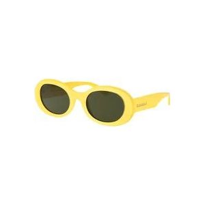 Gucci Stijlvolle zonnebril Gg1587S , Yellow , Dames , Maat: 52 MM