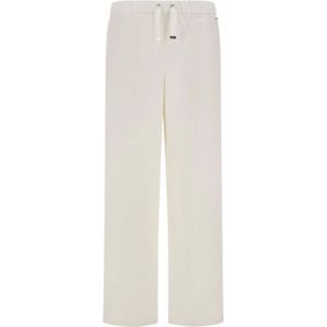 Herno, Dames, Broeken, Beige, Maat: 3XS Katoen,