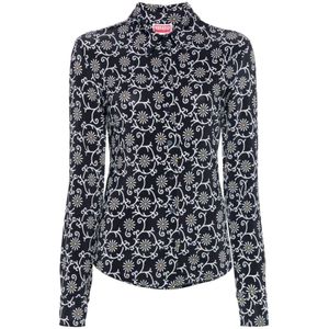 Kenzo, Dames, Blouses & Shirts, Veelkleurig, Maat: XS Spandex,