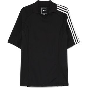 Y-3, Heren, Tops, Zwart, Maat: S Katoen,