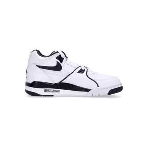 Nike Flight 89 Lage Sneaker Wit/Zwart/Grijs , White , Heren , Maat: 45 1/2 EU