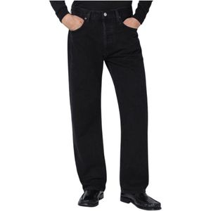 Agolde, Heren, Jeans, Zwart, Maat: W34 Katoen,