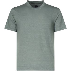 Fedeli, Heren, Tops, Groen, Maat: M Linnen,