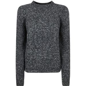 Isabel Marant, Dames, Truien, Grijs, Maat: 2XS Katoen,