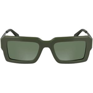Calvin Klein - CKJ25606S - Zonnebril - Groen - Kaki-glazen