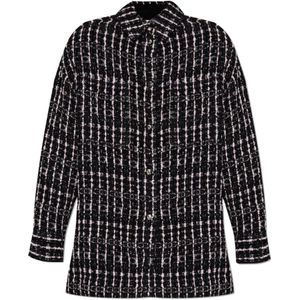 Iro, Dames, Jassen, Zwart, Maat: M Katoen,