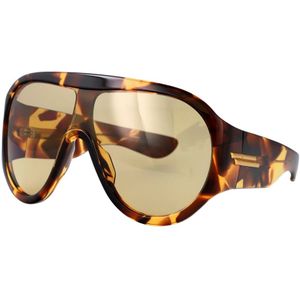 Bottega Veneta - BV1345S - Zonnebrillen - Havana - Acetaat - Bruin