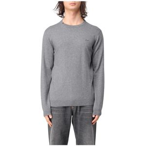 Sun68, Heren, Truien, Grijs, Maat: M