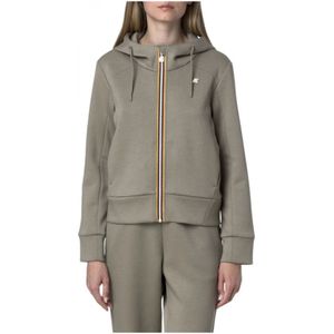 K-Way, Dames, Sweatshirts & Hoodies, Groen, Maat: XL