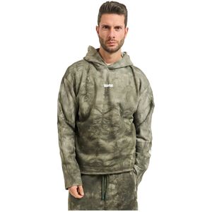 Disclaimer, Heren, Sweatshirts & Hoodies, Groen, Maat: M