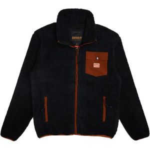 Deus Ex Machina, Heren, Jassen, Zwart, Maat: S Fleece,