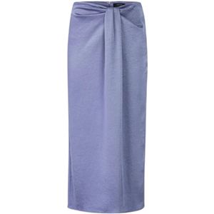 Marc Cain - Midi-rok - Satijn - Plooien