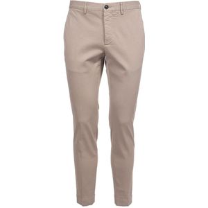 Incotex, Heren, Broeken, Beige, Maat: M Katoen,