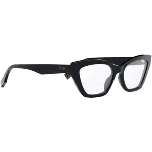 Fendi, Dames, Accessoires, Zwart, Maat: 54 MM