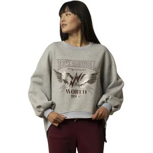 Kocca, Dames, Sweatshirts & Hoodies, Grijs, Maat: M