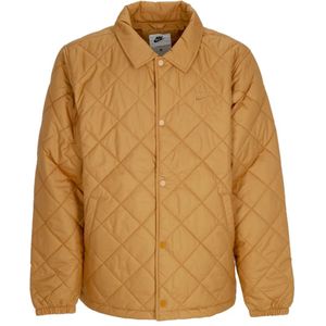 Nike, Heren, Jassen, Beige, Maat: S Linnen,