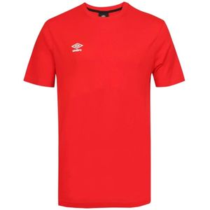 Umbro, Heren, Tops, Rood, Maat: S Katoen,