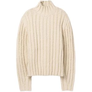 Séfr, Heren, Truien, Beige, Maat: S Katoen,