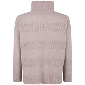 D.Exterior, Dames, Truien, Roze, Maat: S Wol,