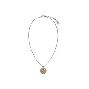 Versace Iconische Medusa Hanger Ketting in Goud en Zilver , Multicolor , unisex , Maat: ONE Size