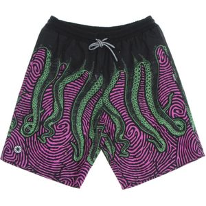 Octopus, Heren, Korte broeken, Veelkleurig, Maat: XS Poliester,