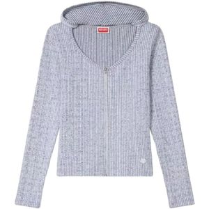 Kenzo, Dames, Sweatshirts & Hoodies, Grijs, Maat: XS Katoen,
