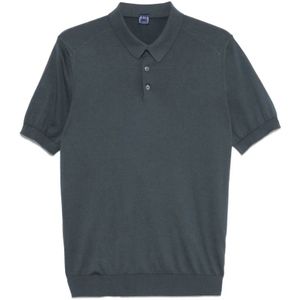 Fedeli, Heren, Tops, Blauw, Maat: XL