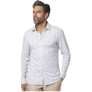 Desoto, Heren, Overhemden, Wit, Maat: M Katoen,