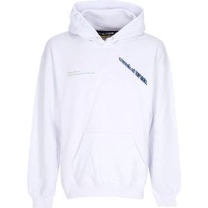 Iuter, Heren, Sweatshirts & Hoodies, Wit, Maat: S Katoen,