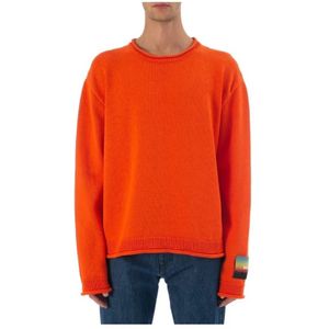 Msgm, Heren, Truien, Rood, Maat: M Katoen,