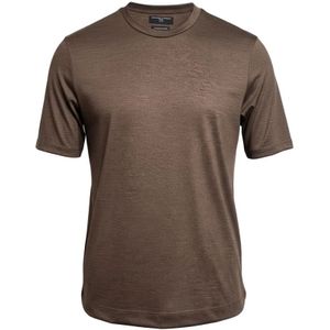 Daniele Fiesoli, Heren, Tops, Bruin, Maat: XL Wol,