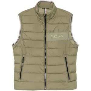 Hugo, Heren, Jassen, Groen, Maat: 3XL Polyamide,