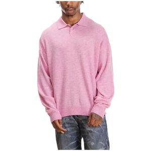 Patta, Heren, Tops, Roze, Maat: M Wol,