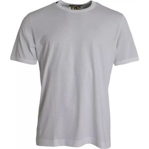 Dolce & Gabbana - Classic Crew Neck - T-shirt - Wit - 100% Katoen