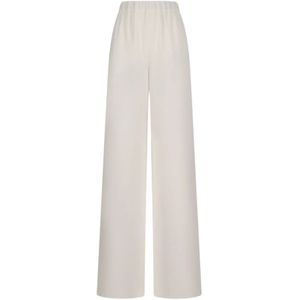 Valentino Garavani, Dames, Broeken, Wit, Maat: M Zijde,